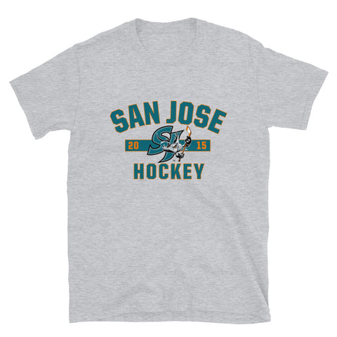 San Jose Barracuda Adult Established Short Sleeve T-Shirt
