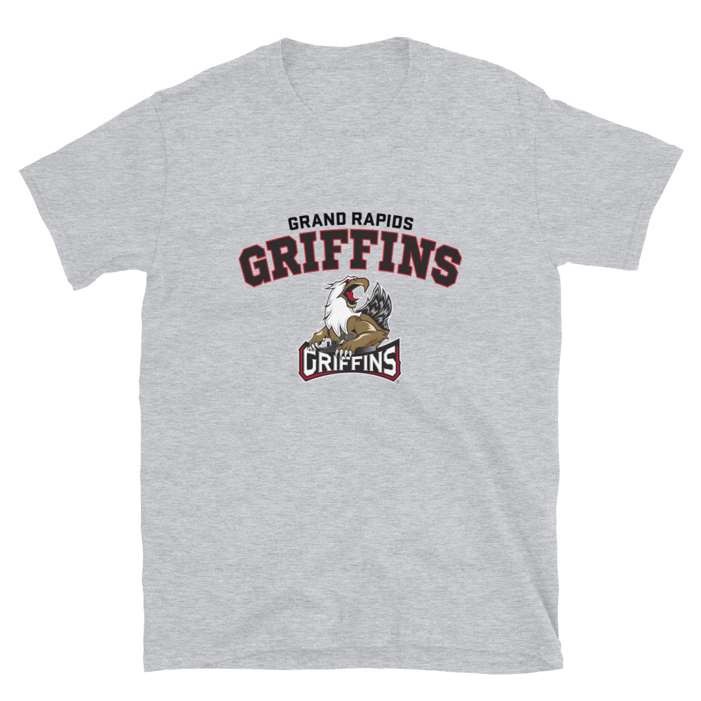 Grand Rapids Griffins Adult Arch Short Sleeve T-Shirt