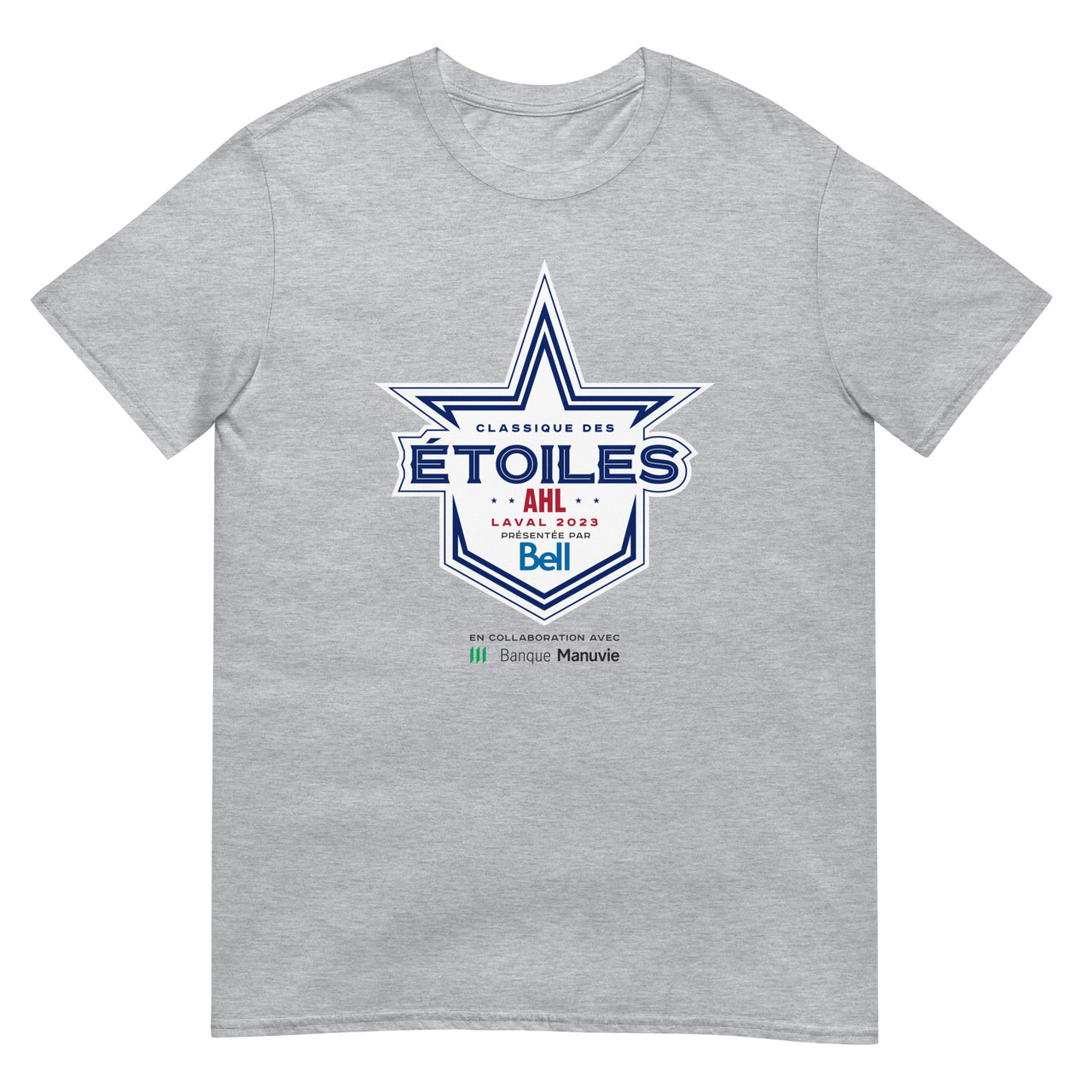 2023 AHL All-Star Classic Adult Short Sleeve T-Shirt French Logo