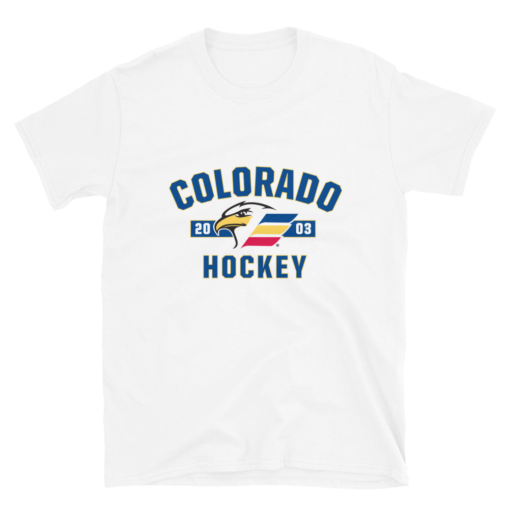 Colorado Eagles Adult Established Logo Short Sleeve T-Shirt