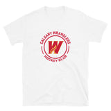 Calgary Wranglers Adult Faceoff Short Sleeve T-Shirt