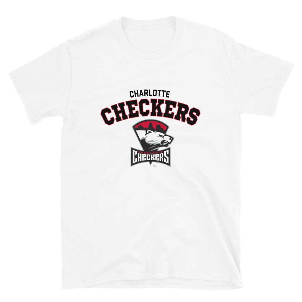 Charlotte Checkers Adult Arch Short-Sleeve T-Shirt