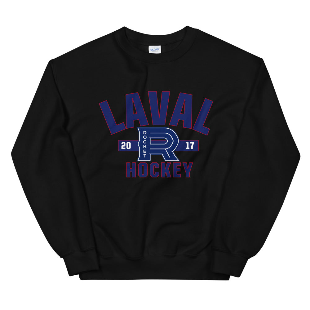 Laval Rocket Adult Established Logo Crewneck Sweatshirt