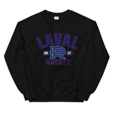 Laval Rocket Adult Established Logo Crewneck Sweatshirt