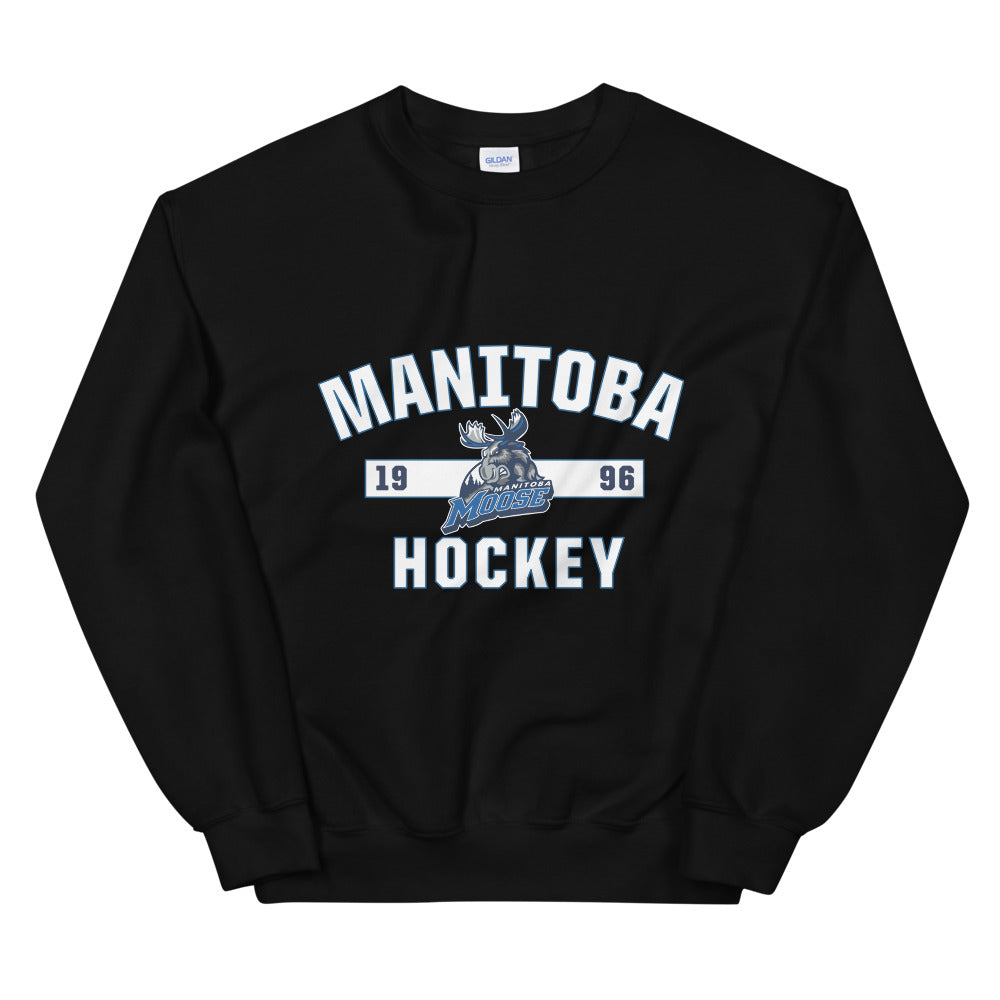 Manitoba Moose Adult Established Logo Crewneck Sweatshirt