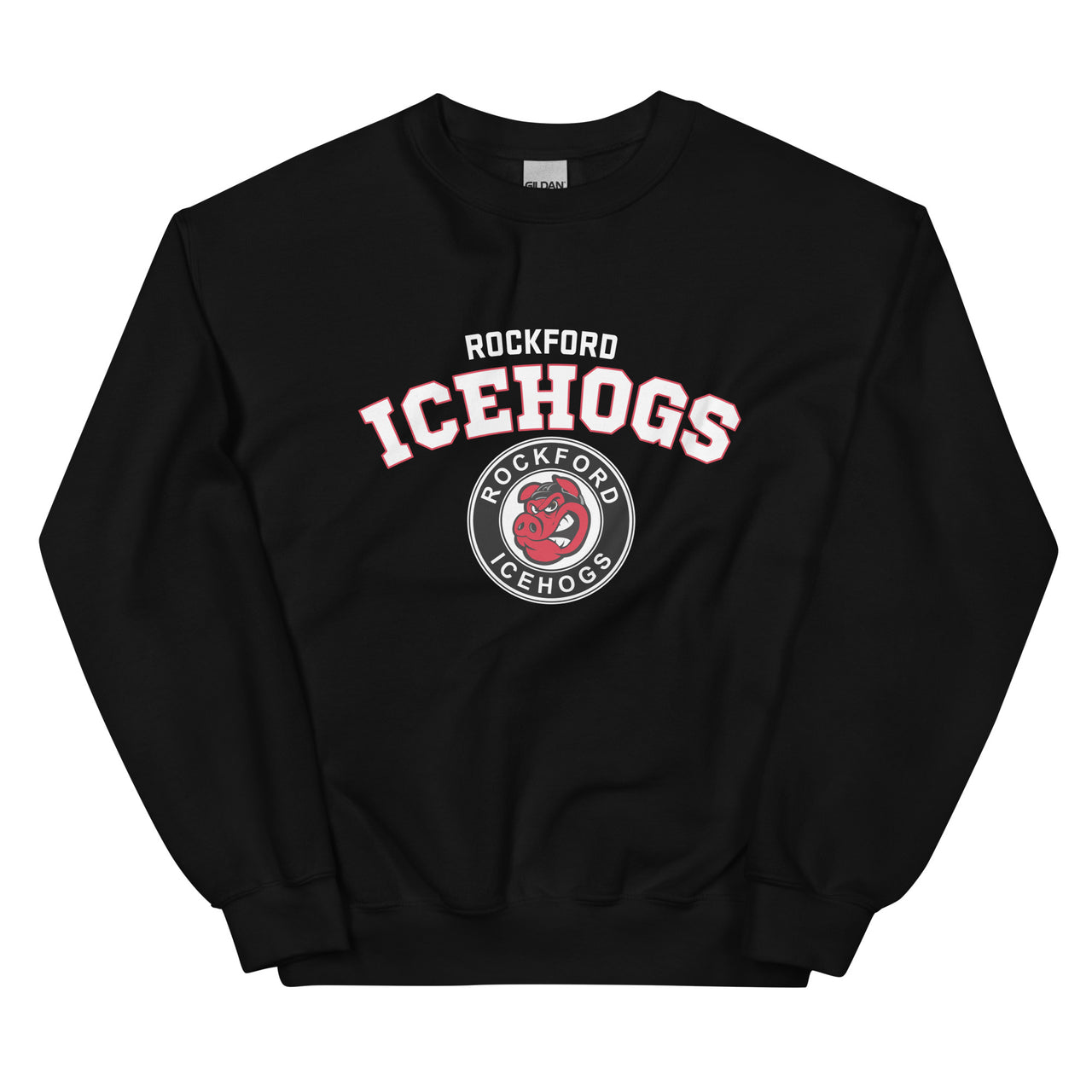 Rockford IceHogs Adult Arch Crewneck Sweatshirt