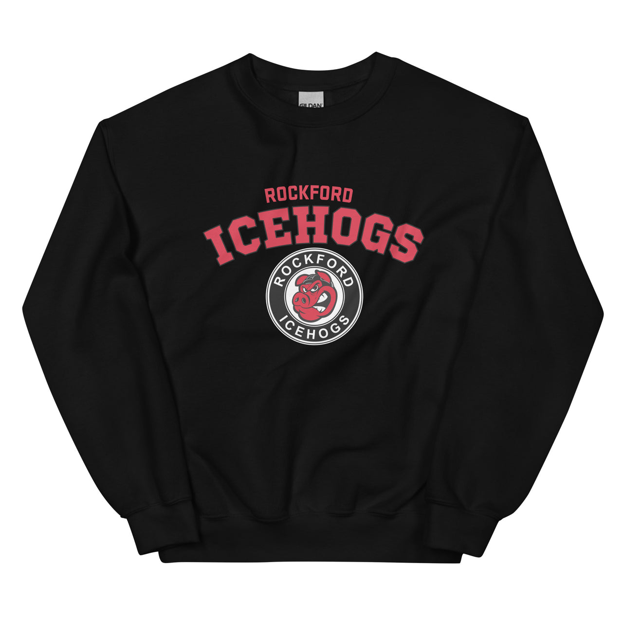 Rockford IceHogs Adult Arch Crewneck Sweatshirt