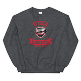 Utica Comets Adult Crewneck Sweatshirt - Banner Design