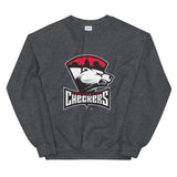 Charlotte Checkers Adult Primary Logo Crewneck Sweatshirt