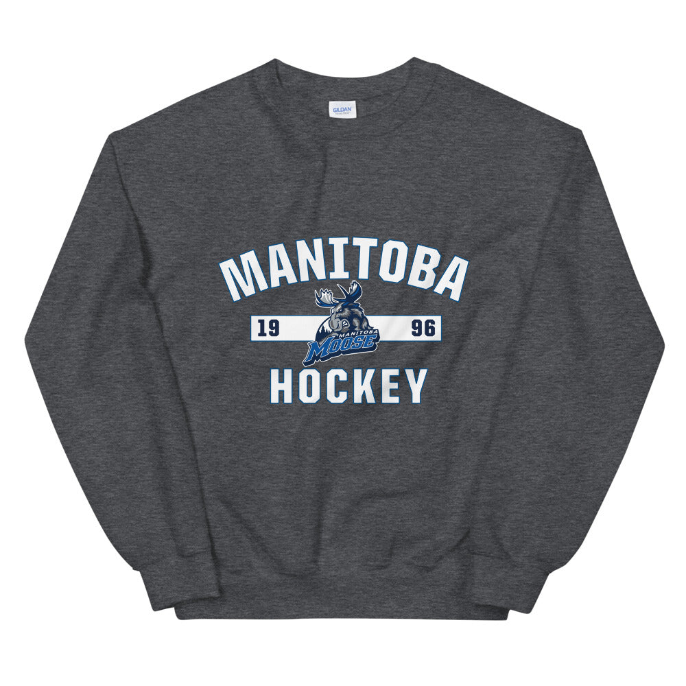 Manitoba Moose Adult Established Logo Crewneck Sweatshirt