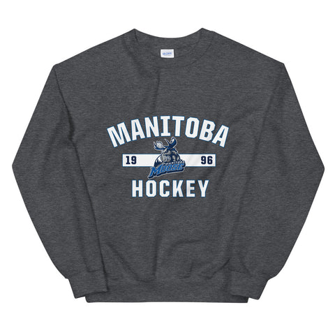 Manitoba Moose Adult Established Logo Crewneck Sweatshirt