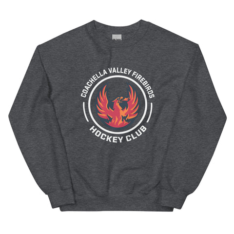 Coachella Valley Firebirds Adult Faceoff Crewneck Sweatshirt