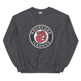 Rockford IceHogs Adult Primary Logo Crewneck Sweatshirt