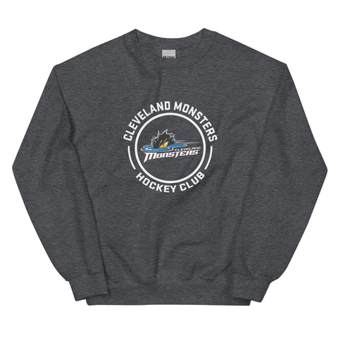 Cleveland Monsters Adult Faceoff Crewneck Sweatshirt