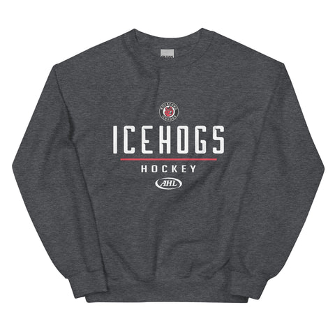 Rockford IceHogs Adult Contender Crewneck Sweatshirt