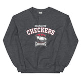 Charlotte Checkers Adult Arch Crewneck Sweatshirt
