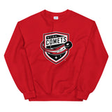 Utica Comets Adult Primary Logo Crewneck Sweatshirt