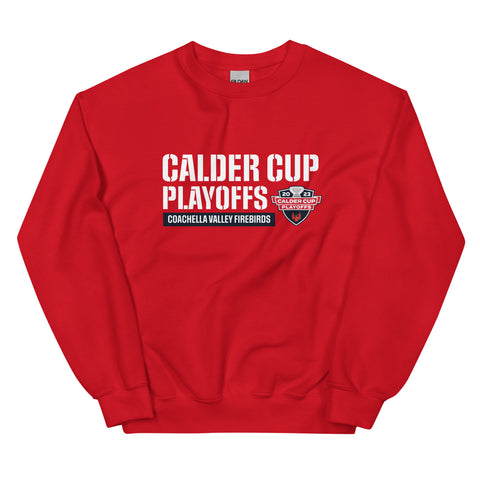 Coachella Valley Firebirds 2023 Calder Cup Playoffs Tradition Adult Crewneck Sweatshirt