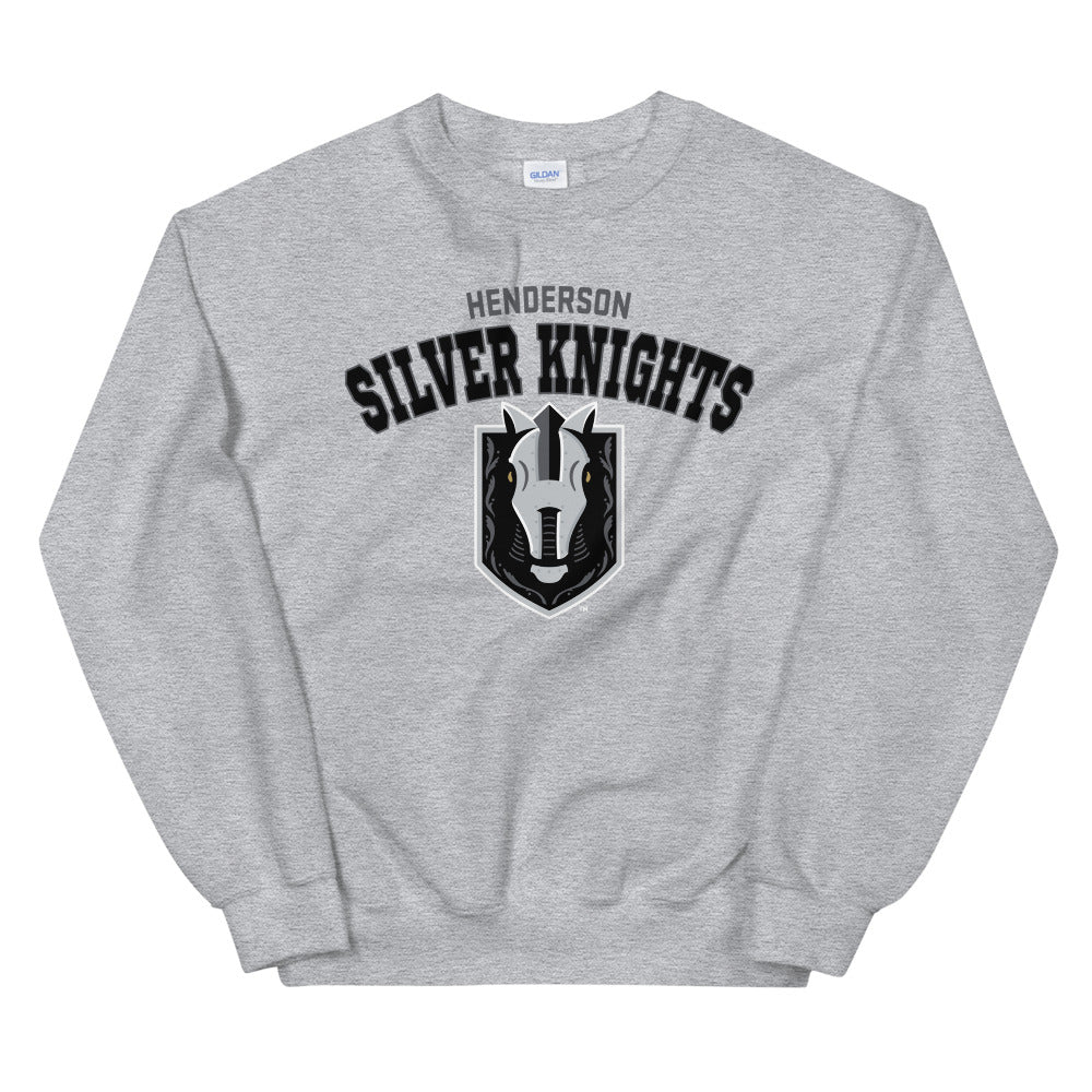 Henderson Silver Knights Adult Arch Crewneck Sweatshirt