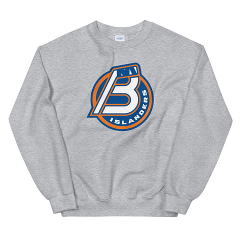 Bench Clearers Bridgeport Islanders Hockey Hoodie - L / Blue / Polyester