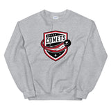 Utica Comets Adult Primary Logo Crewneck Sweatshirt