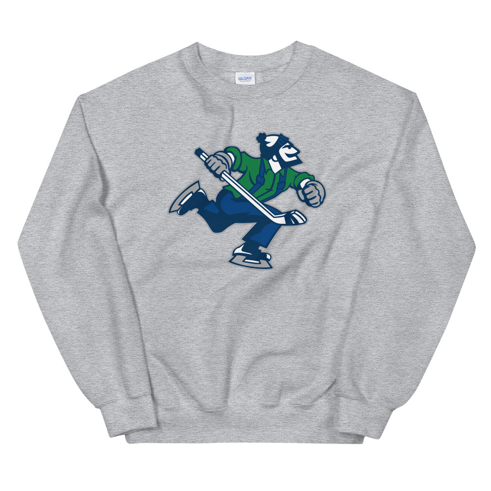 Abbotsford Canucks Adult Primary Logo Crewneck Sweatshirt