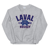 Laval Rocket Adult Established Logo Crewneck Sweatshirt