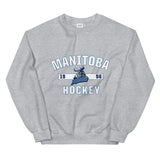 Manitoba Moose Adult Established Logo Crewneck Sweatshirt