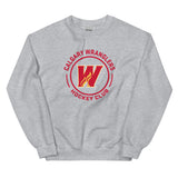 Calgary Wranglers Adult Faceoff Crewneck Sweatshirt