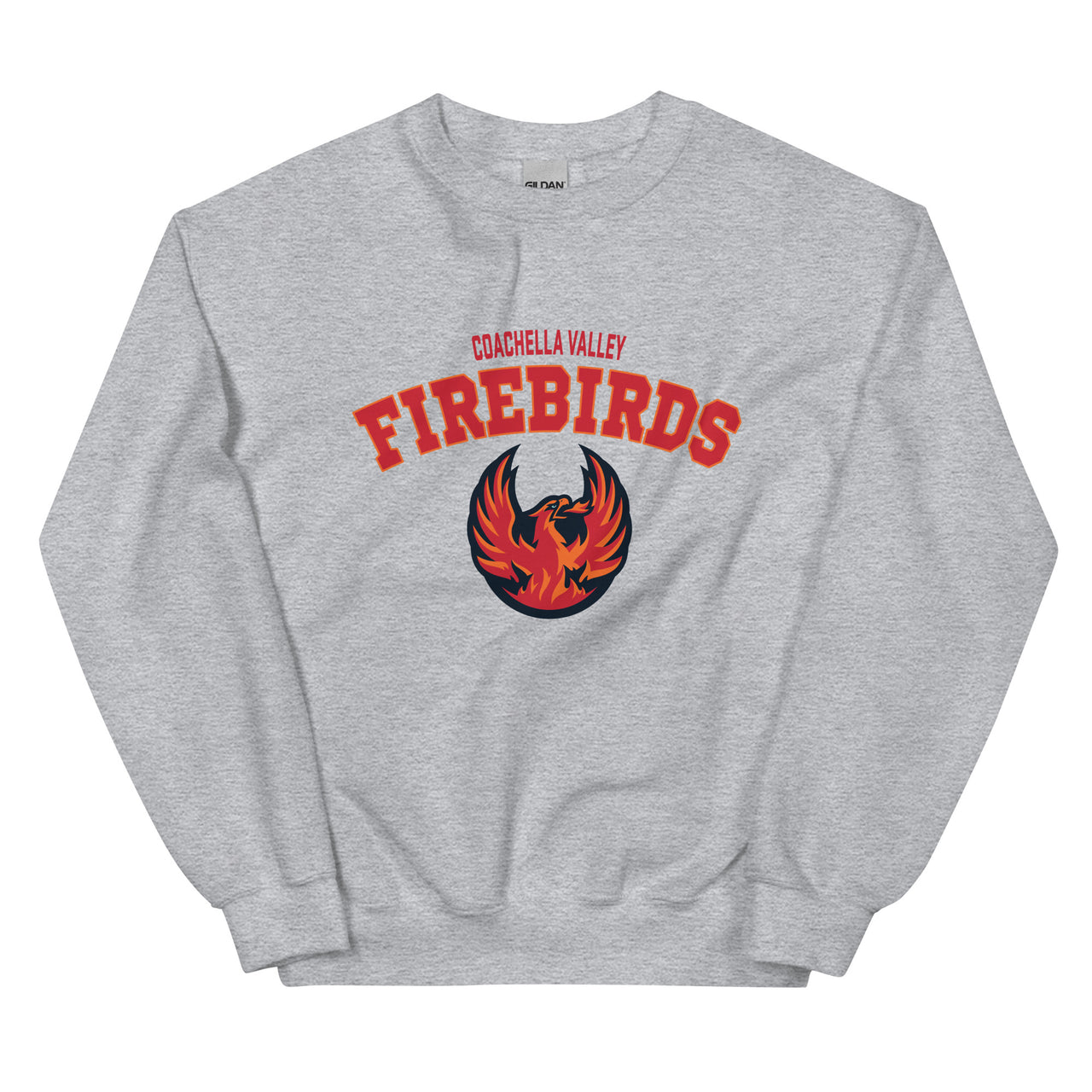 Coachella Valley Firebirds Adult Arch Crewneck Sweatshirt