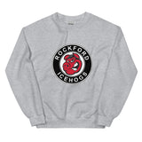 Rockford IceHogs Adult Primary Logo Crewneck Sweatshirt