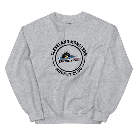 Cleveland Monsters Adult Faceoff Crewneck Sweatshirt