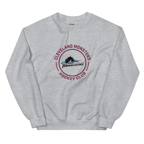 Cleveland Monsters Adult Faceoff Crewneck Sweatshirt