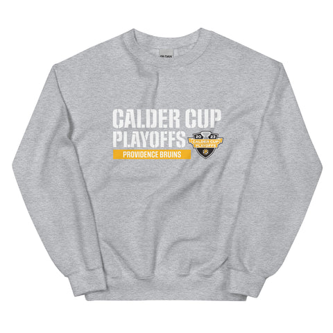 Providence Bruins 2023 Calder Cup Playoffs Tradition Adult Crewneck Sweatshirt
