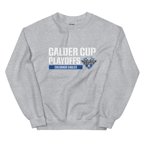Colorado Eagles 2023 Calder Cup Playoffs Tradition Adult Crewneck Sweatshirt