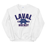 Laval Rocket Adult Established Logo Crewneck Sweatshirt