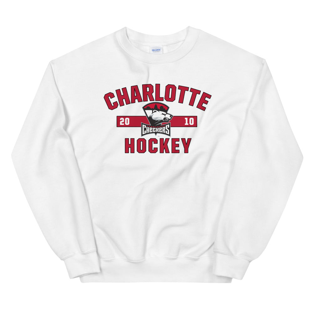 Charlotte Checkers Adult Established Crewneck Sweatshirt