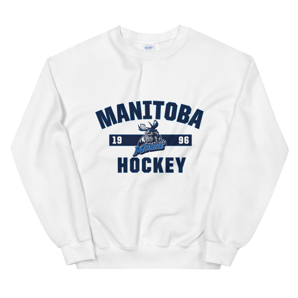 Manitoba Moose Adult Established Logo Crewneck Sweatshirt