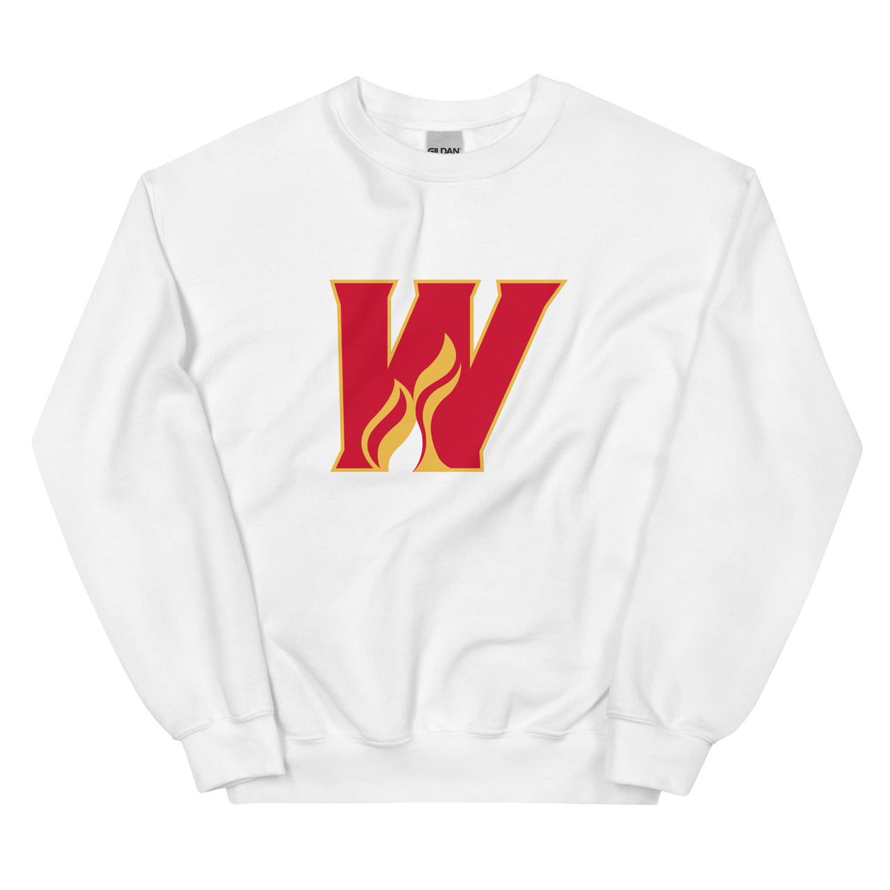 Calgary Wranglers Adult Primary Logo Crewneck Sweatshirt