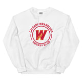 Calgary Wranglers Adult Faceoff Crewneck Sweatshirt