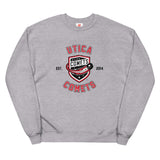 Utica Comets Adult Crewneck Sweatshirt - Schedule Design