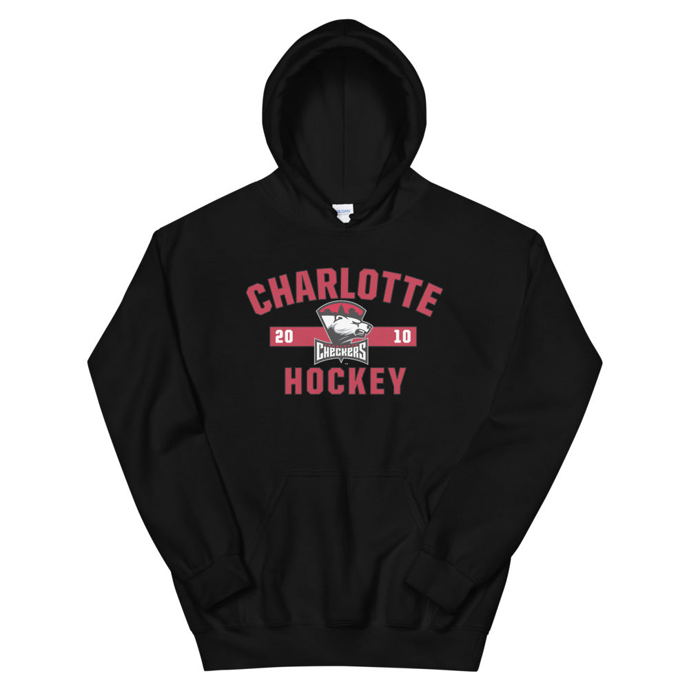 Charlotte Checkers Adult Established Logo Pullover Hoodie