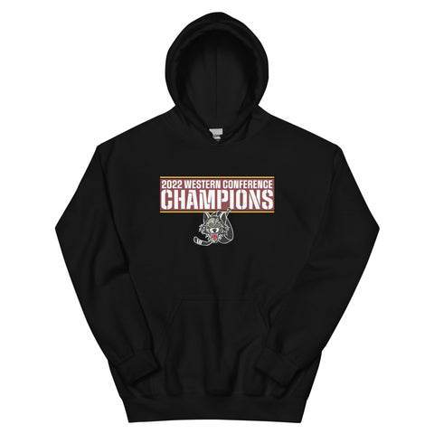 Chicago Wolves 2022 Western Conference Champions Adult Pullover Hoodie