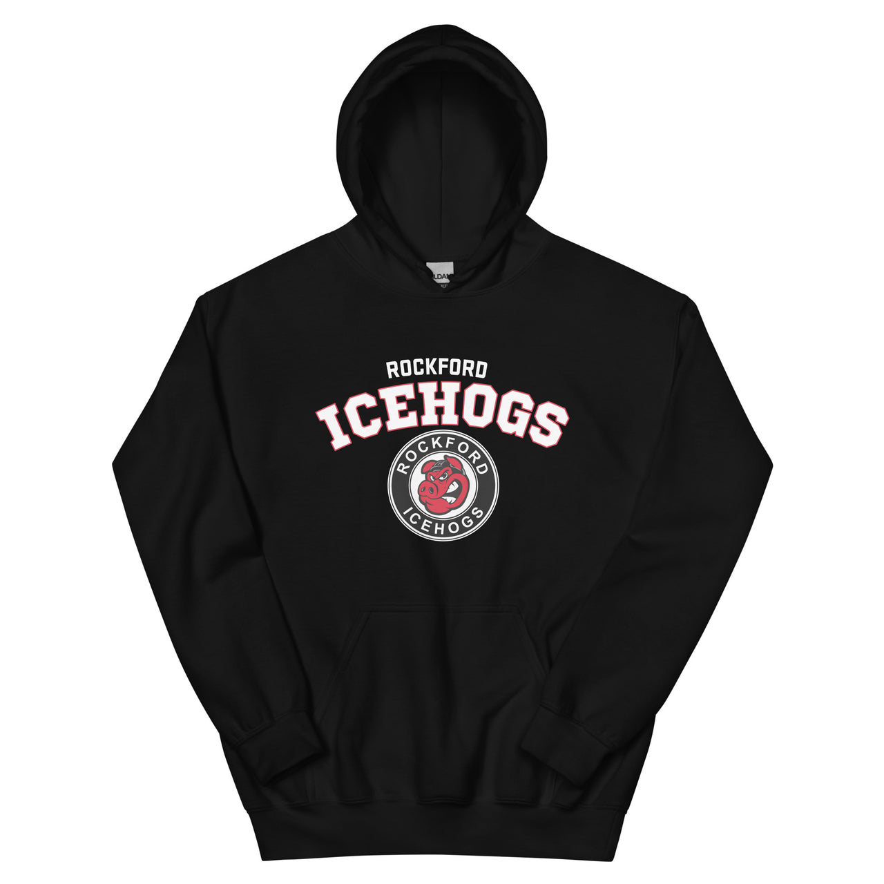 Rockford IceHogs Adult Arch Pullover Hoodie