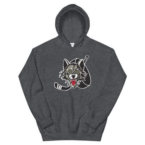 Chicago Wolves Adult Primary Logo Pullover Hoodie