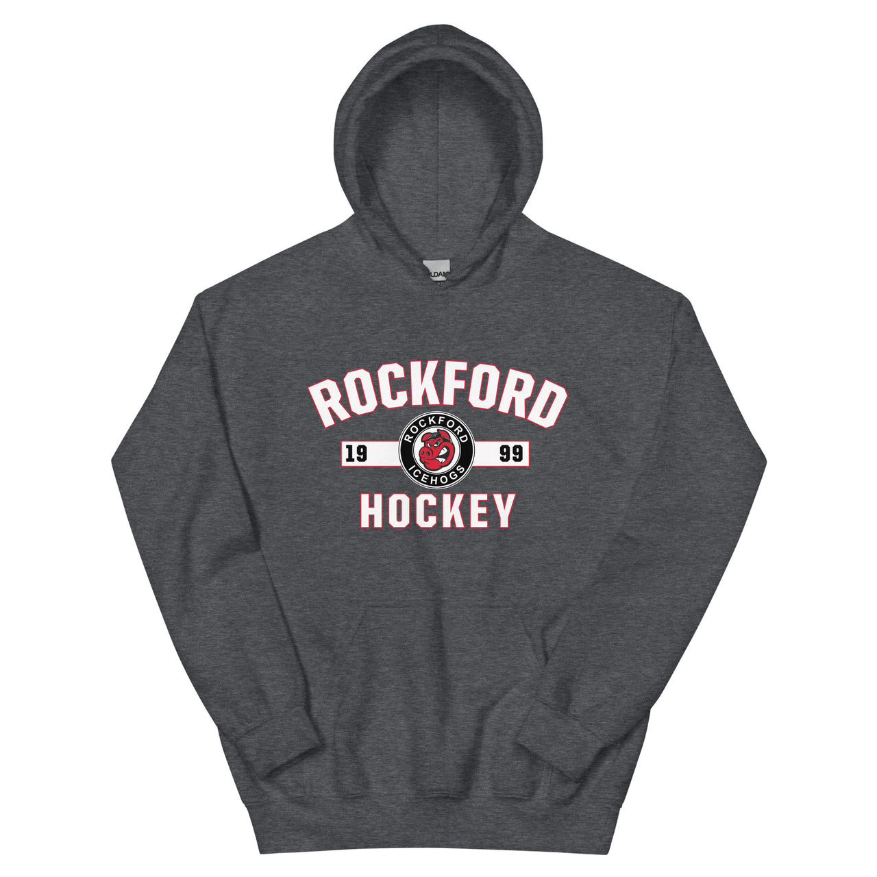 Rockford IceHogs Adult Established Pullover Hoodie