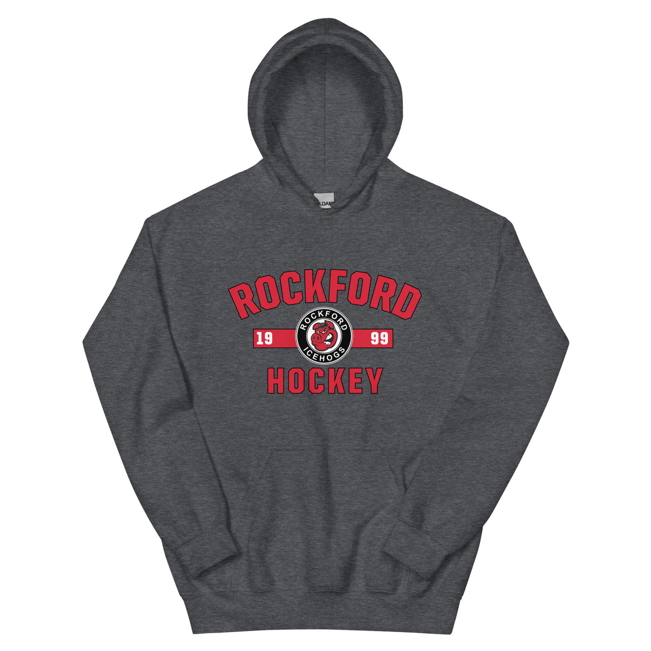Rockford IceHogs Adult Established Pullover Hoodie
