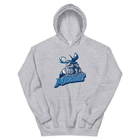 Manitoba Moose Adult Primary Logo Pullover Hoodie