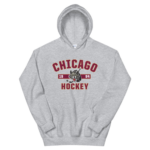 Chicago Wolves Adult Established Pullover Hoodie