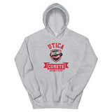 Utica Comets Adult Pullover Hoodie - Banner Design